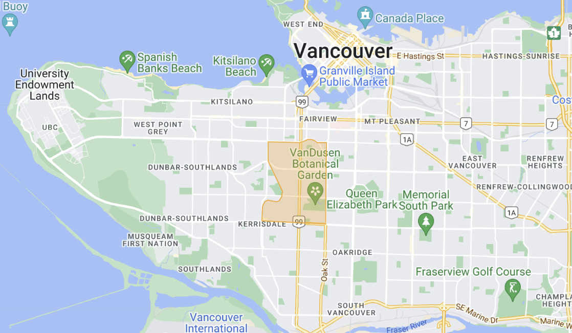 Shaughnessy Map